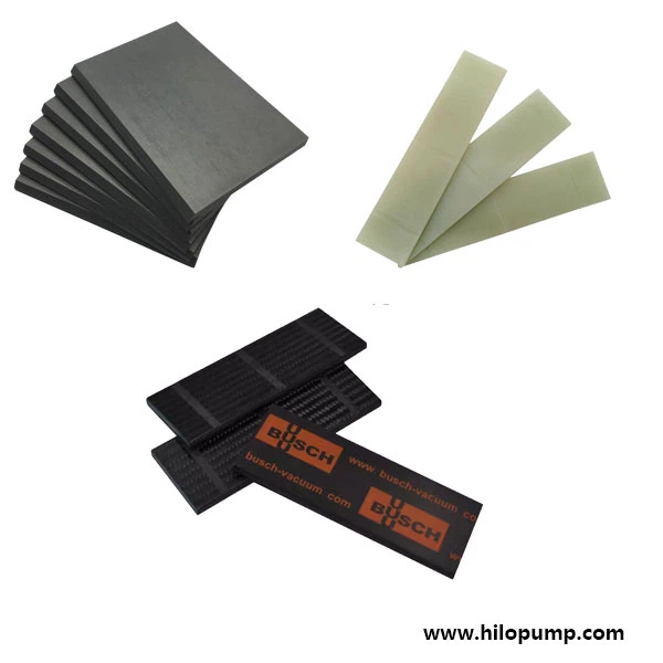 Busch 펌프용 탄소 베인 유리 섬유 베인 탄소 섬유 베인